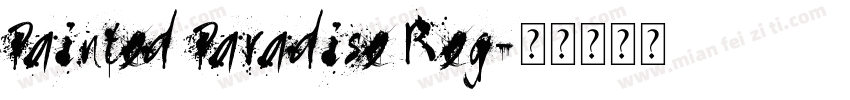 Painted Paradise Reg字体转换